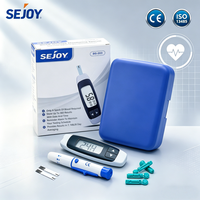 Moniteur de glycémie numérique sans codage en 5 secondes Sejoy OEM/ODM, appareil de test du diabète