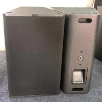 Speaker PA Aktif 15 Inch Profesional, Kabinet Kayu Lapis, Kabel XLR Mono Audio untuk KTV, Bar, Teater