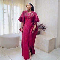 Robes de cérémonie élégantes pour femmes Broderie à la main boubou femme africaine Robe bubu de haute qualité Robe africaine