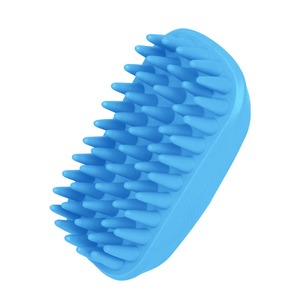 Brosse de Douche Populaire pour Animaux de Compagnie en TPE, Brosse de Massage Douce pour Chiens, Brosse de Nettoyage des Poils Flottants, Brosse de Beauté - Product Image 1