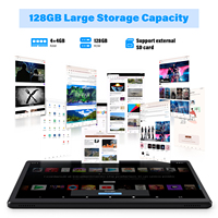 Tablet Android 16 de 10.1 Pulgadas, CPU Octa Core, 4+128GB Expandible, WiFi, BT 5.0, Ideal para Viajes y Entretenimiento Familiar