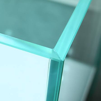 Verre trempé à épaisseur personnalisable, aquariums de bureau écologiques pour fabricants d'aquariums