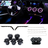 Kit d'éclairage d'ambiance LED pour voiture, 64 couleurs, éclairage d'ambiance intérieur pour Mercedes-Benz GLA W247 2020-2025, kit lumineux