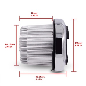 Haut-parleur marin étanche de 6,5 pouces H-065 * Lecteur MP5 BT étanche avec écran TFT de 2+3 pouces H-301 + Câble de données USB + Antenne - Ensemble - Product Image 6
