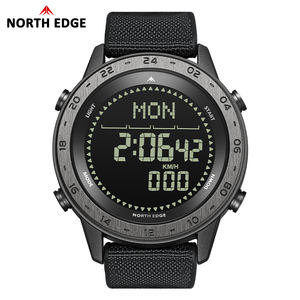 Envío Directo NORTH EDGE TANK 3 Relojes Digitales para Hombre, Reloj Deportivo para Exteriores, Podómetro, Calorías, Brújula, Resistente al Agua 50M, Relojes de Pulsera - Product Image 1