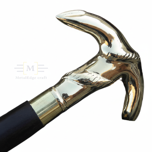 Mango de trabajo de latón plegable para caminar al aire libre, bastón de madera de primera calidad para caminar, antiguo, 3 unidades, venta al por mayor - Product Image 1