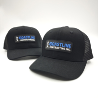Gorra de béisbol clásica de 6 paneles con malla lisa, parche de goma con logo de espiga, estilo Y2K Hip Hop, de alto rendimiento y personalizada.