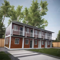 Maison mobile de luxe personnalisée, neuve, 20 pieds, 40 pieds, 3 chambres, maison préfabriquée, maisons conteneurs extensibles avec salle de bain