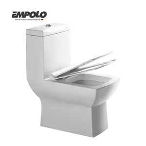 Empolo vaso sanitario wc toilette Cerâmica Banheiro S-trap One Piece Sanitary Ware Toilet preço banheiro vaso sanitário e pia conjunto
