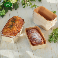 VVG Moule de cuisson biodégradable et écologique jetable et durable pour pain, gâteaux et pains à hot-dogs, pour four