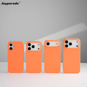 JOYPORODO étui en silicone <span class=keywords><strong>orange</strong></span> en gros pour iPhone 17 Pro Max étui en silicone de haute qualité pour iPhone 15 Pro Max pour iPhone - Product Image 3