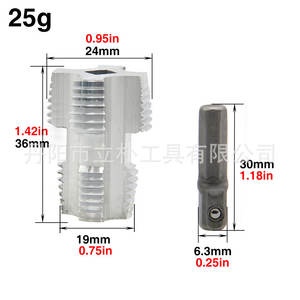 Herramienta Roscadora de Tubos Mr Drill para PPR de 1/2 a 1 Pulgada, Tipo Taladro Eléctrico con Adaptador Universal - Product Image 2