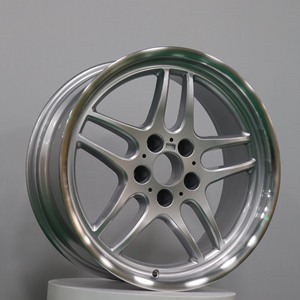 SW 18-19 inch 5x120 bạc Gia Công môi Hợp Kim Bánh xe vành 8-10j đa-nói thiết kế cho BMW e34 E39 E60 F10 M5 đồ đạc - Product Image 3