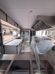 Chứng Nhận CE Dot Di Động Nhỏ Thực Phẩm Giỏ Hàng Đầy Đủ Nhà Bếp Thức Ăn Nhanh Xe Tải Hot Dog Cà Phê Cho Snack BBQ Thực Phẩm Sợi Thủy Tinh Trailer - Product Image 4