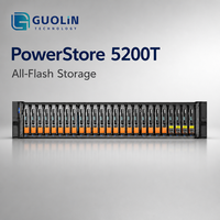Système de stockage d'entreprise unifié tout-en-un Dell PowerStore 5200T avec blocs de stockage NVMe TLC SSD pour centre de données VVol