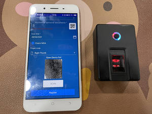 HFSecurity HF4000plus Biometric Wireless USB <strong>Optical</strong> FAP10 <strong>Sensor</strong> <strong>Fingerprint</strong> Scanner Identity Recognition - Product Image 5