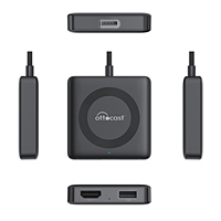 Ottocast Nouveauté Ai Box Adaptateur Carplay Filaire et Sans Fil Boîtier Carplay Clé TV Prise en Charge du Streaming 2K Lecteur Multimédia