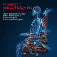 Offre Spéciale Chaise de Gaming Avec Repose-Pieds, Chaise Gamer Esports