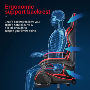 Oferta Especial Silla <span class=keywords><strong>de</strong></span> Videojuegos con Reposapiés Silla <span class=keywords><strong>de</strong></span> Juego Cadeira Gamer Silla <span class=keywords><strong>de</strong></span> Esports Cadeira <span class=keywords><strong>de</strong></span> <span class=keywords><strong>Gaming</strong></span> Silla Gamer - Product Image 3