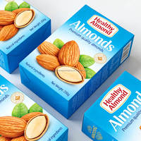 Boîte d'emballage alimentaire personnalisée en gros, boîte en papier kraft pour chips, craquelins, noix