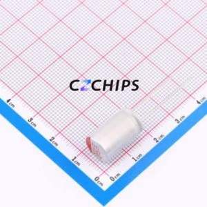 Condensateur solide RYHG50V330UF10*16, composant traversant (THT), D10xL16mm 330uF 50V - Product Image 1