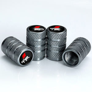 ฝาครอบล้ออลูมิเนียมทนการกัดกร่อนพร้อมฝาครอบก้านวาล์ว<span class=keywords><strong>ยาง</strong></span> ใช้ได้กับรถยนต์ รถบรรทุก รถจักรยานยนต์ รถ SUV จักรยาน - Product Image 4