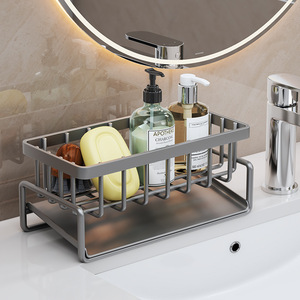 Lavello da cucina rastrelliera di drenaggio rubinetto cesto di drenaggio accessori bagno <span class=keywords><strong>porta</strong></span> spugna - Product Image 3