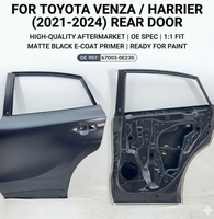 Ensemble de porte arrière gauche et droite côté conducteur et passager pour Toyota Venza Harrier 2023