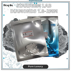 Joyería D'vins, Mejores Precios al por Mayor, Diamantes Cultivados en Laboratorio de 1.8mm-2mm, Corte Excelente, Gemas Cultivadas en Laboratorio HPHT - Product Image 3
