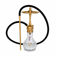 Chicha de haute qualité avec accessoires pour fumer, modèle Russian Maxx Hookah Classic mini