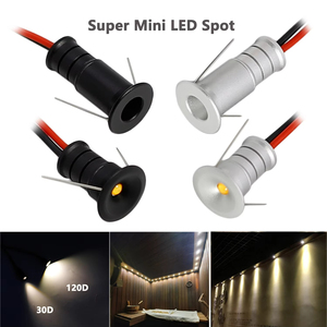 Mini <span class=keywords><strong>Faretti</strong></span> LED da Soffitto 0.5W DC12V IP65 Impermeabili in Alluminio, Applique Moderne <span class=keywords><strong>per</strong></span> Cucina e Illuminazione Decorativa Domestica - Product Image 1
