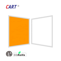 Plafonniers LED modernes à grille 2x2, rétroéclairés, 36W, 600x600 mm, faible éblouissement UGR<19, RGBW, ROHS, pour intérieur et bureau