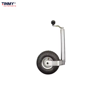Vente en gros Roue jockey 200X50MM Diamètre du tube 48MM Roue jockey de remorque