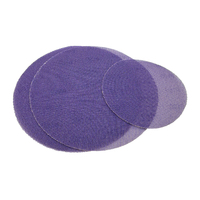 Disques abrasifs en céramique violette de 9 pouces pour ponceuses orbitales et aléatoires - Coupe rapide et durable - Travail du bois, peinture automobile