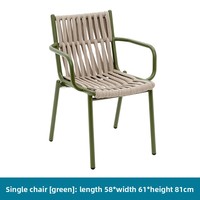 Ensemble de meubles de jardin moderne et populaire en rotin et bois massif, avec chaise 2 places et table basse, structure métallique, pour cour et extérieur