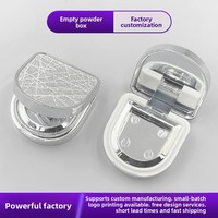 Boîte d'emballage vide personnalisée YF en ABS finition miroir pour échantillons de parfum solide et de fard à joues/poudre