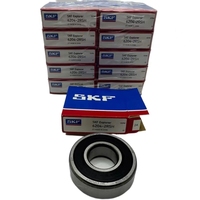 Genuine SKF 6200 6201 6202 6203 6204 NSK Gcr15 Auto Bearings Supplier Nylon Chrome Steel Single Row Deep Groove Ball Bearing SKF