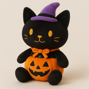 Giocattoli di peluche personalizzati di Halloween Design di peluche gatto nero di Halloween la mia bambola di peluche su misura produttore di peluche peluche - Product Image 4