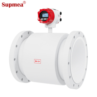 Alat Ukur Aliran Air Magnetik Ce ATEX Rs485 Liquid 220V 4-20ma Ss316l Tipe Terpisah Elektromagnetik