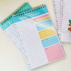 Cuaderno Espiral A5 Personalizado, Planificador de Tiempo para Estudiantes, Cubierta de Papel, Libro de Gestión de Horarios, Material Esencial para la Vuelta al Cole - Product Image 6
