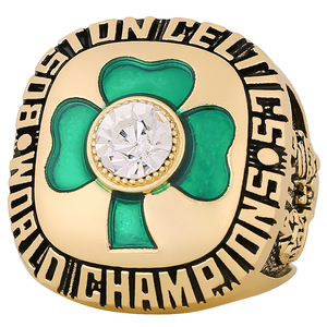 Bague de championnat <span class=keywords><strong>NBA</strong></span> 1984 des <span class=keywords><strong>Boston</strong></span> Celtics, bague pour homme, vente en gros directe d'usine, en stock - Product Image 2