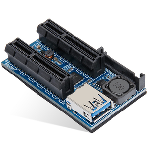 Cable de extensión PCIe X1 a X4, cable elevador PCIe para adaptador <span class=keywords><strong>USB</strong></span> PCIe - Product Image 4