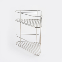Étagère de rangement murale double couche de haute qualité pour salle de bain, cuisine et salon