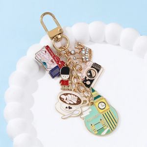 พวงกุญแจโลหะผสมสังกะสีรูปสถานที่สำคัญ สถานที่ท่องเที่ยว สถานที่สำคัญต่าง<span class=keywords><strong>ประเทศ</strong></span> ดีไซน์สร้างสรรค์ 1 ชิ้น - Product Image 3