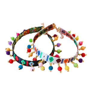 Colliers personnalisés YunYue style simple en résine solide <span class=keywords><strong>et</strong></span> velours côtelé avec perles pour petits chiens (<span class=keywords><strong>Pomeranian</strong></span>) <span class=keywords><strong>et</strong></span> chats (Teddy) - <span class=keywords><strong>Blanc</strong></span>/<span class=keywords><strong>Noir</strong></span> - Product Image 5