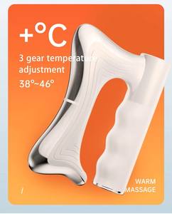 Mini-masseur électrique portable pour la relaxation myofasciale, 3 vitesses, soulagement profond des douleurs musculaires, thérapie anti-douleur, couteau à fascia professionnel - Product Image 2