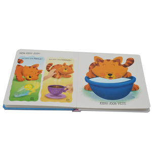 Cheap custom hardcover comic book board for children touch and feel story book for kids - Product Image 3