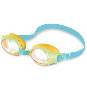 Occhialini da nuoto con cinturino antiscivolo e guarnizione in silicone colori assortiti - Product Image 5