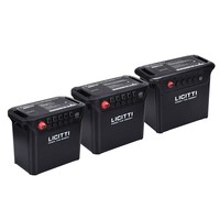 Boîtier de batterie personnalisable DIY pour batterie portable LiFePO4 12V, boîte de rangement avec matériau plastique haute résistance