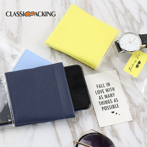 BSCI ISO Sedex FAMA סיטונאי מלאי מוכן שקוף נרתיק עור משקפי שמש נקה פלסטיק משקפיים מקרה שקוף - Product Image 6